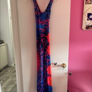 Vibrant Multicolor Maxi Dress medium